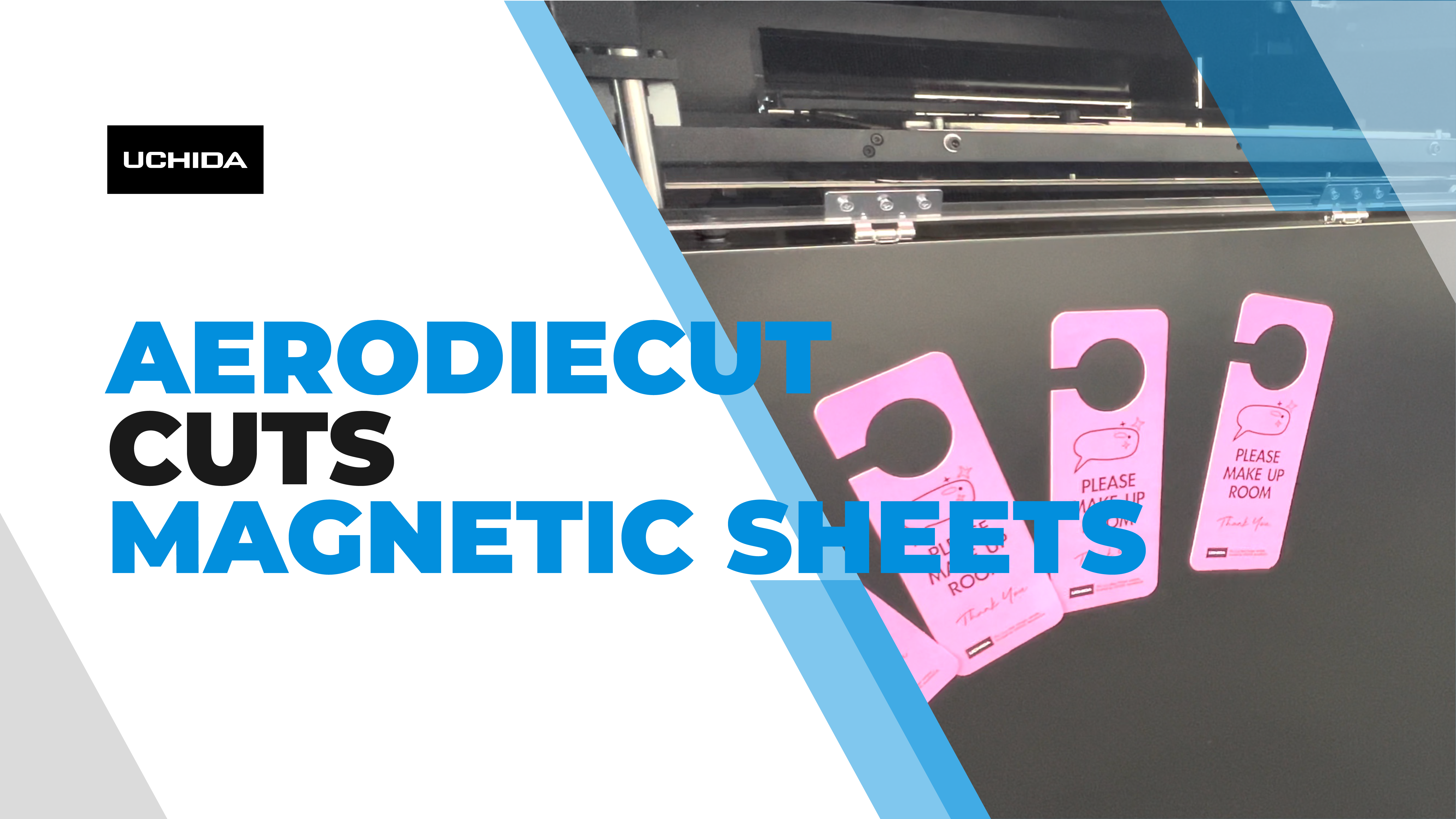 UCHIDA AeroDieCut: Now Cuts Magnetic Sheets!