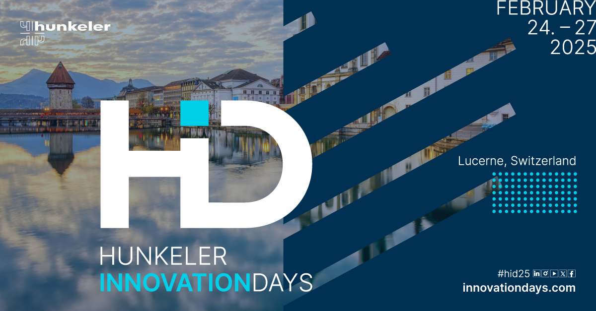 AeroDieCut and AeroCut X Pro will be on exhibit at Hunkeler Innovationdays 2025!