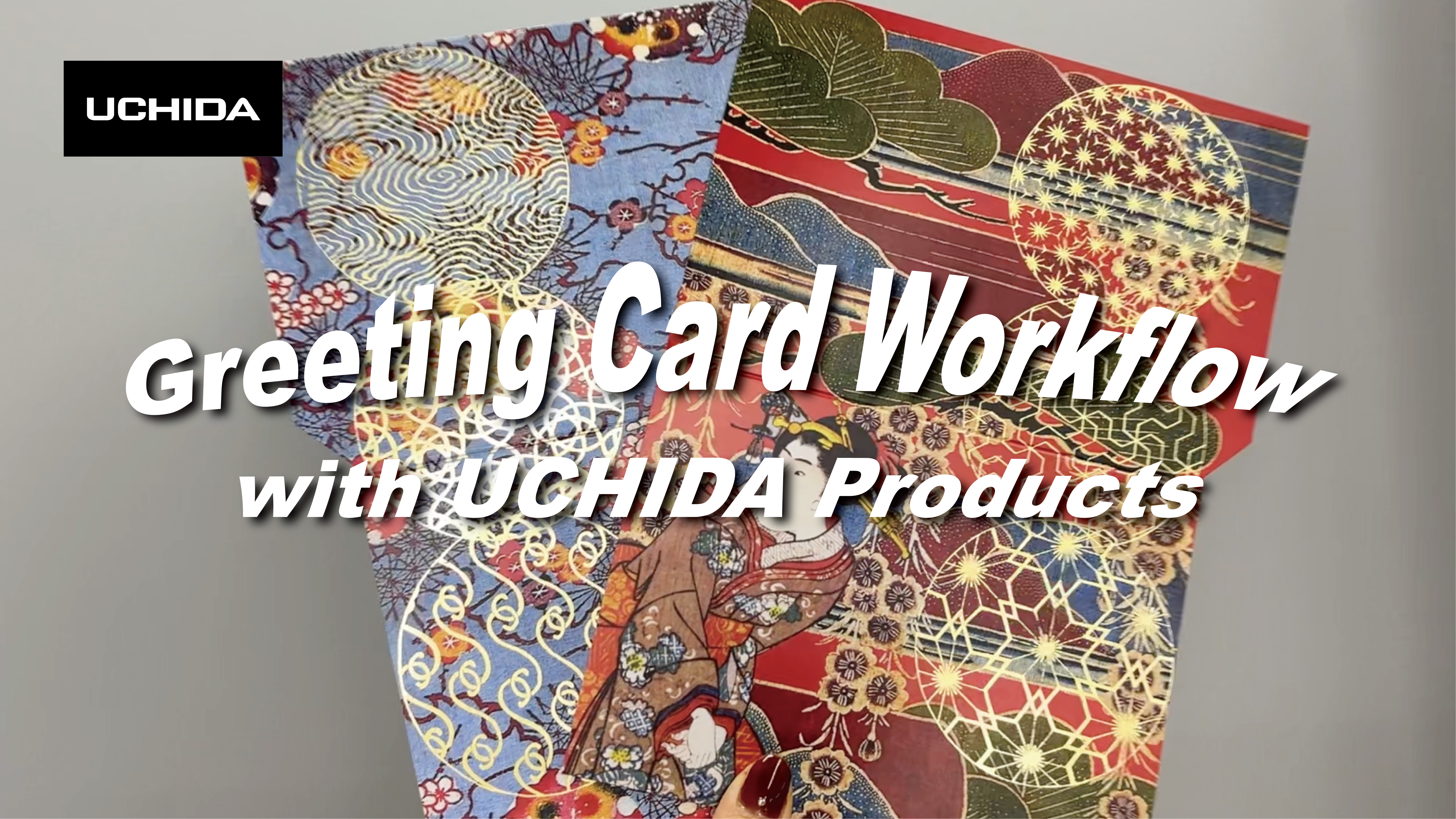 Create Your Original Greeting Cards  - UCHIDA Print Finishing Workflow -